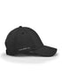 Polyester Solid Black Unisex Cap