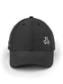Polyester Solid Black Unisex Cap