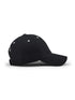 Brushed Cotton Twill Black Unisex Cap