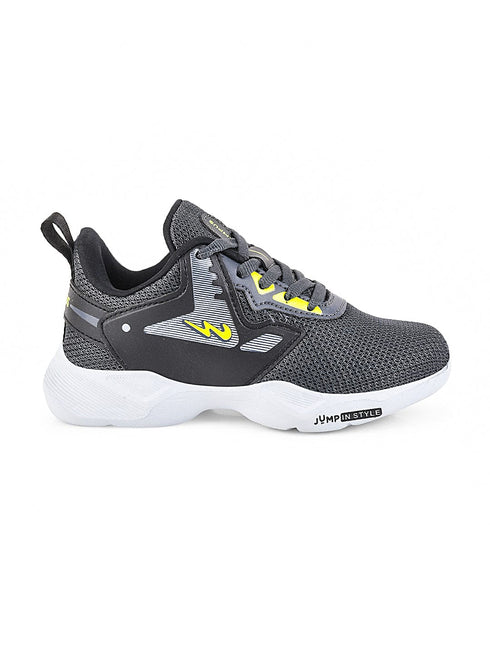 BLUTO Grey Kid's Running Shoes