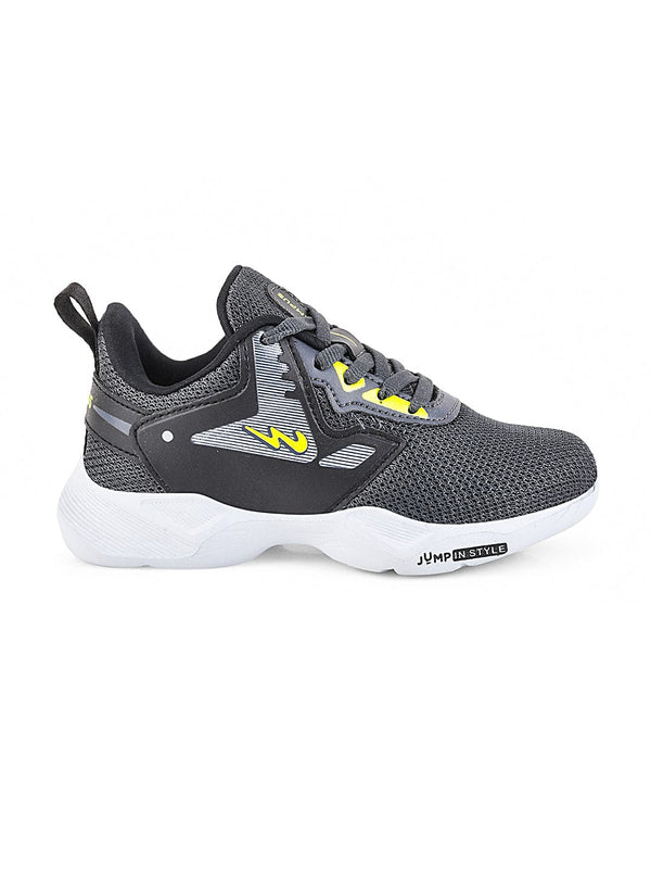 BLUTO Grey Kid's Running Shoes