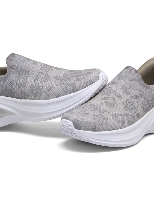 BLYN Grey Women's Walking Shoes