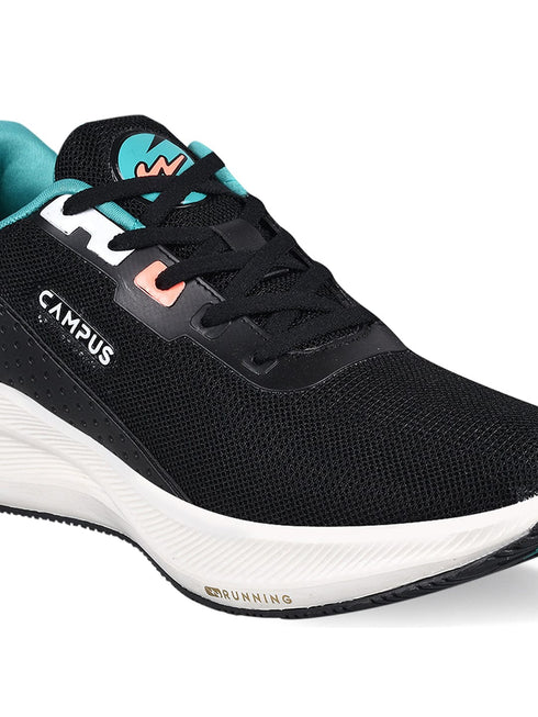 BOLT Black Men's Running Shoes