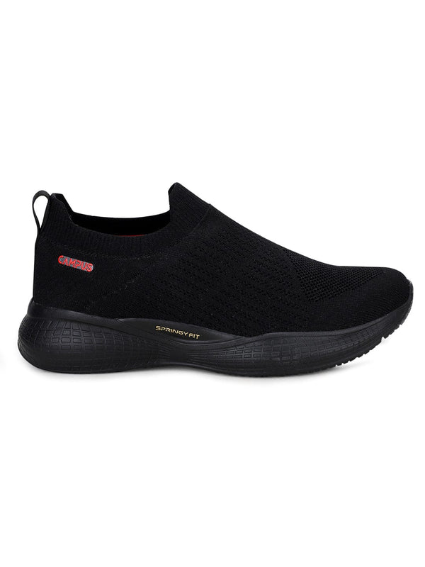 BOOMER N Black Men's Walking Shoes