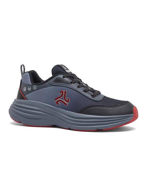 BORNE C Black Child Running Shoes