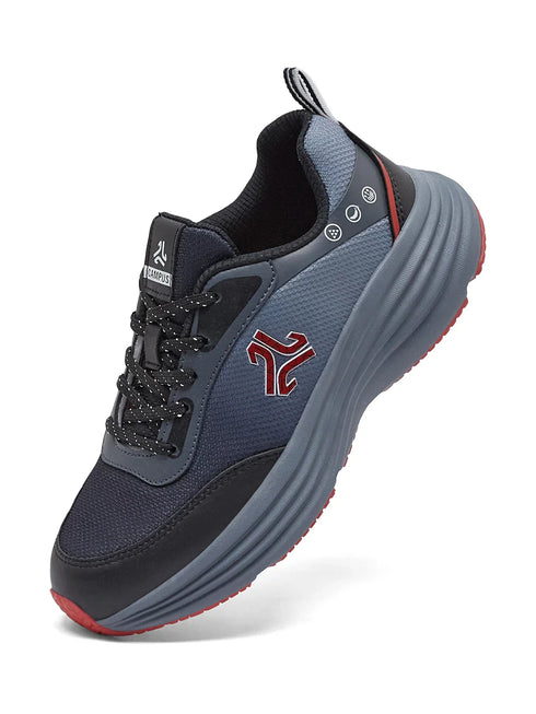BORNE C Black Child Running Shoes