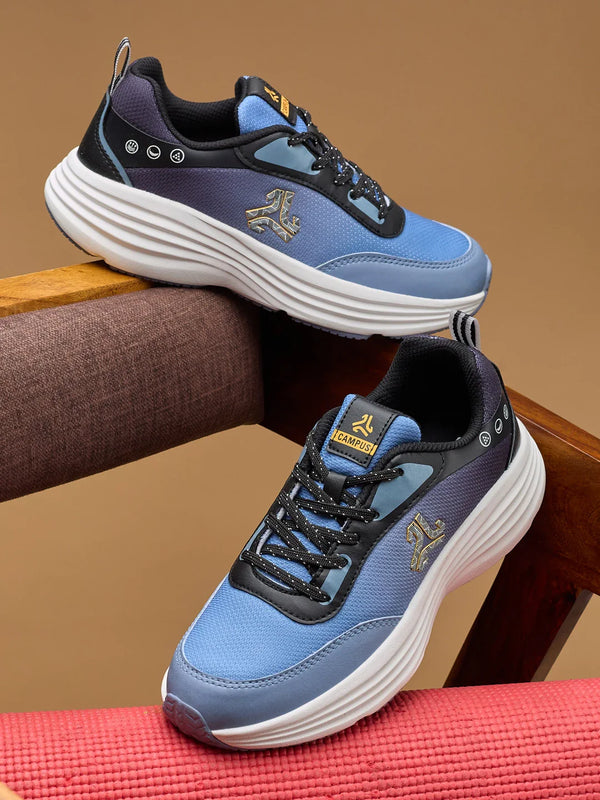 BORNE C Blue Child Running Shoes