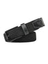 Braided Black Unisex Belt
