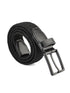 Braided Black Unisex Belt