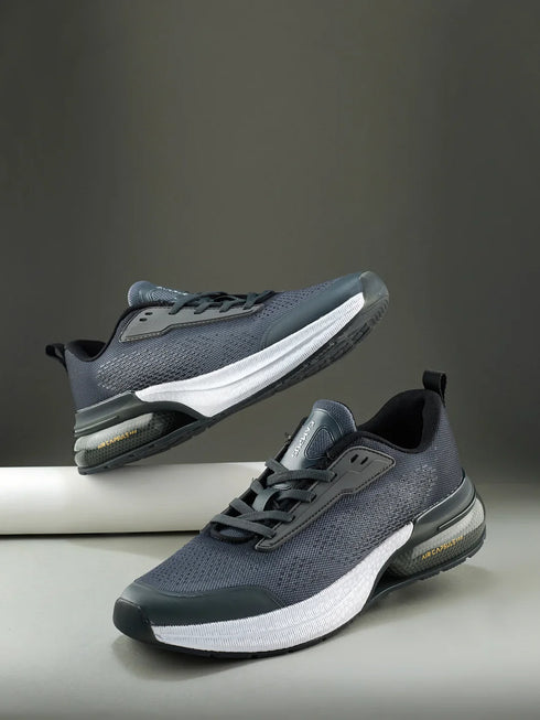 BRAIL PRO Grey Men's Running Shoes