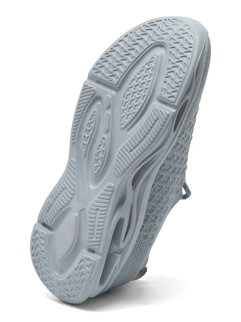 BRELO Grey Women's Walking Shoes