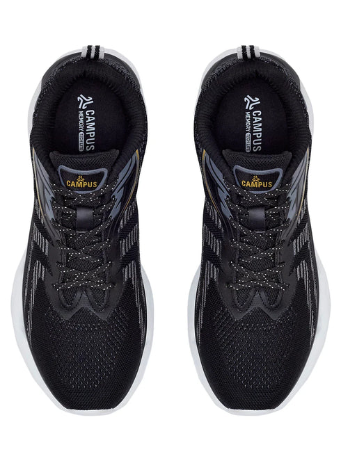 BRODE Black Men's Running Shoes
