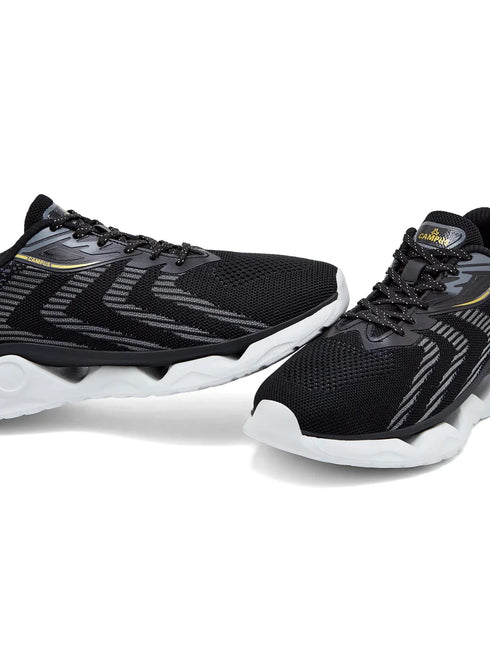 BRODE Black Men's Running Shoes
