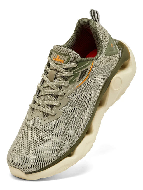BRODE Beige Men's Running Shoes