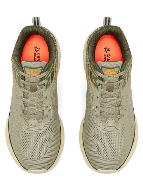 BRODE Beige Men's Running Shoes