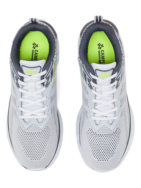 BRODE White Men's Running Shoes