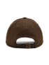 Unstructured Cotton Twill Brown Unisex Cap