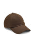 Unstructured Cotton Twill Brown Unisex Cap
