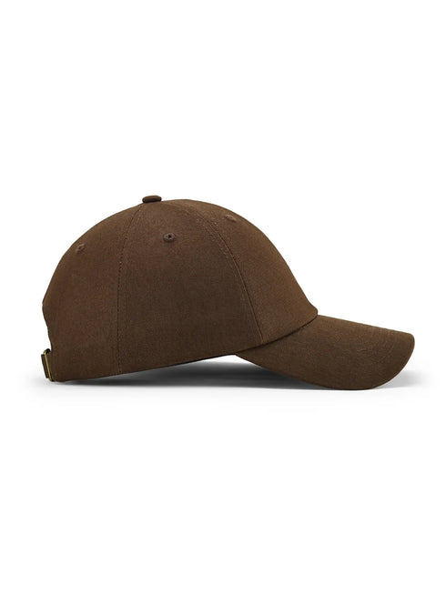 Unstructured Cotton Twill Brown Unisex Cap