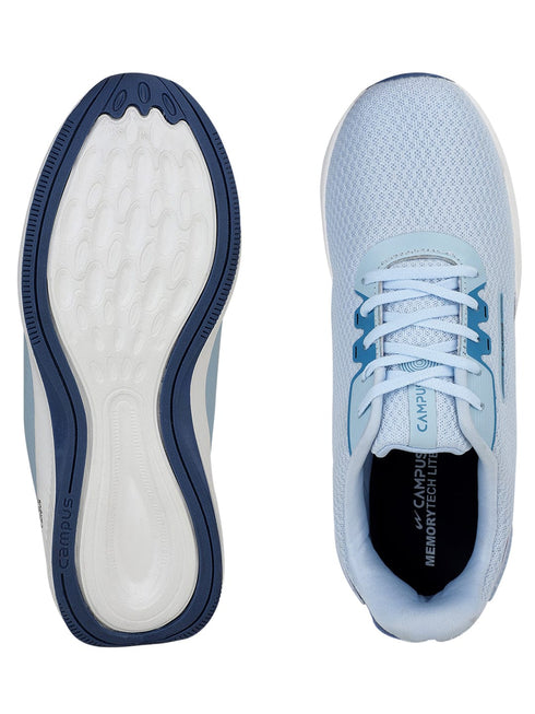 BUBBLES Blue Women's Running Shoes