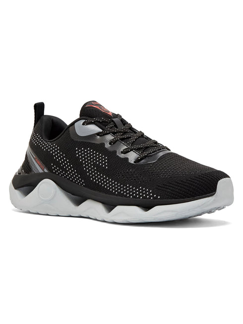 BUZZY Black Men's Running Shoes