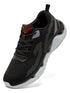 BUZZY Black Men's Running Shoes