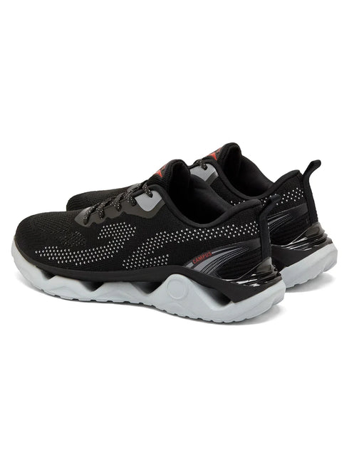 BUZZY Black Men's Running Shoes