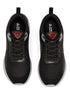 BUZZY Black Men's Running Shoes