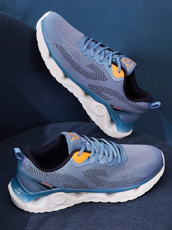 BUZZY Blue Men's Running Shoes