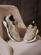 BUZZY Beige Men's Running Shoes