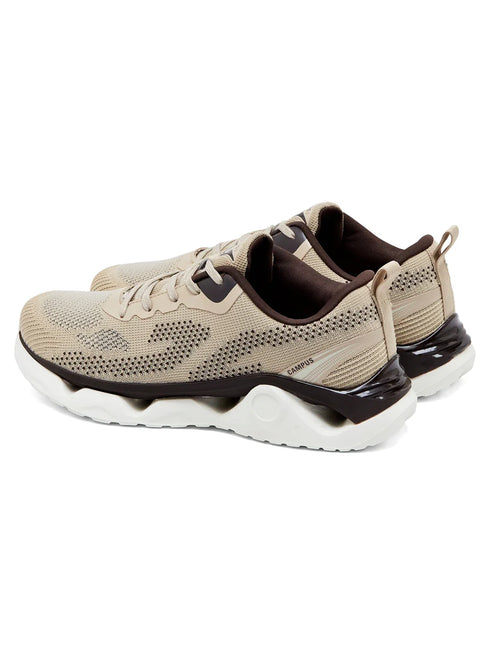 BUZZY Beige Men's Running Shoes