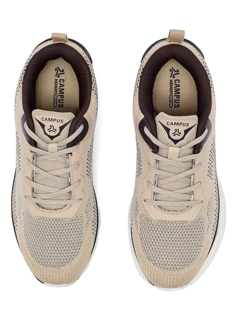 BUZZY Beige Men's Running Shoes