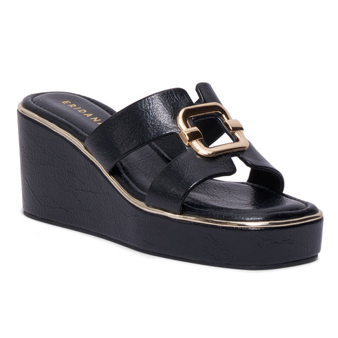 Beatrix Buckle Wedges