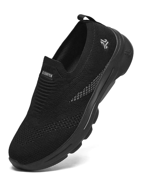 CABRO Black Men's Walking Shoes