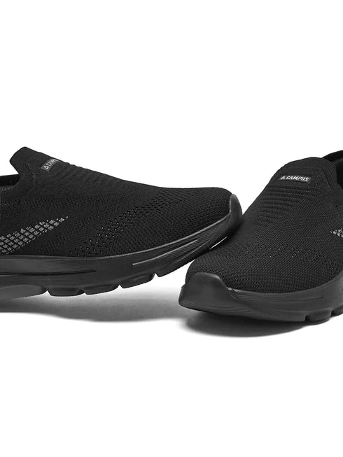 CABRO Black Men's Walking Shoes