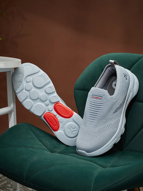 CABRO Grey Men's Walking Shoes
