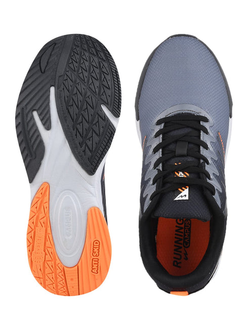 CAMP-GRAIN Grey Men's Running Shoes