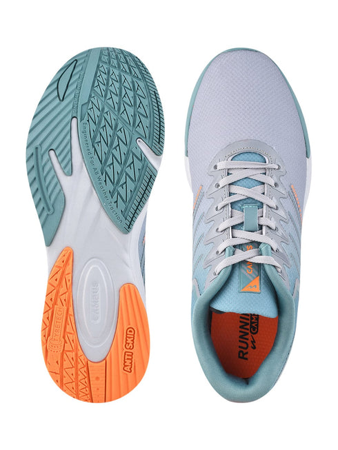 CAMP-GRAIN Grey Men's Running Shoes
