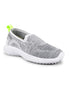 CAMP-KITE Grey Women's Slip-ons