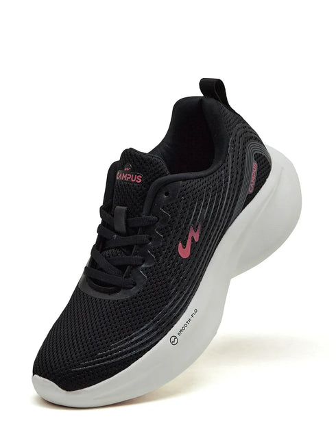 CAMP-LEX Black Women's Running Shoes