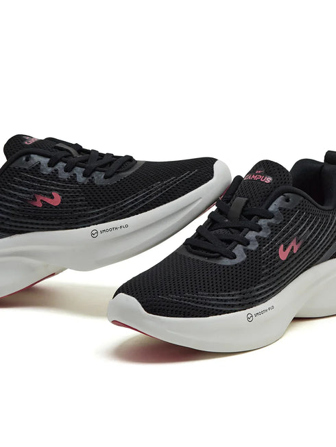 CAMP-LEX Black Women's Running Shoes