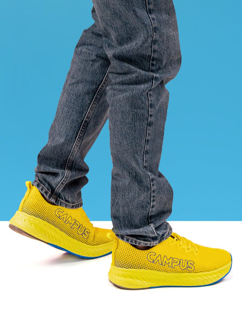 CAMP-OPERA Yellow Men's Running Shoes