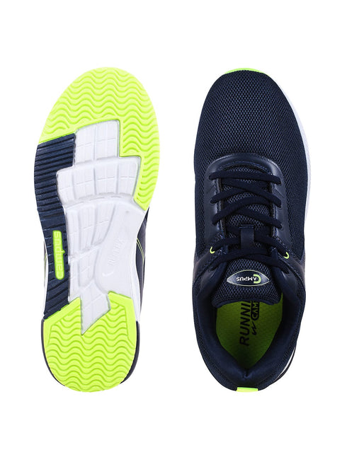 CAMP-SLASHER Navy Men's Running Shoes