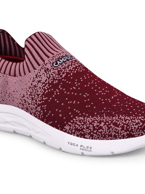 CAMP-SPINDA Red Women's Slip-ons