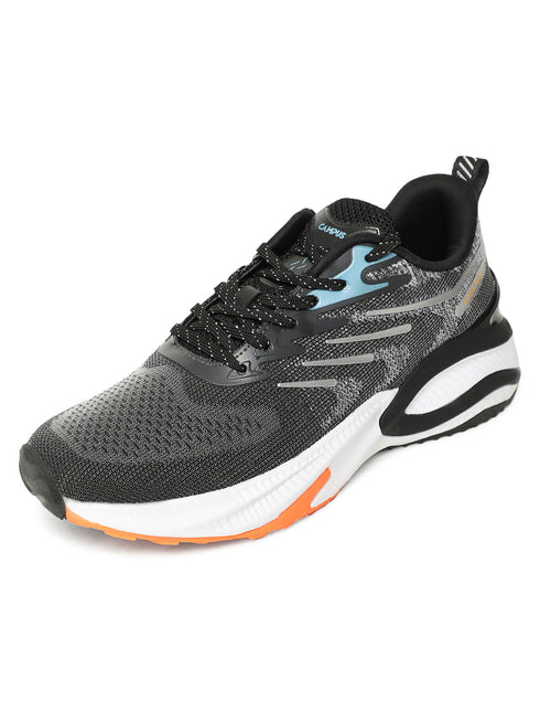CAMP-SPUNKY Black Men's Running Shoes