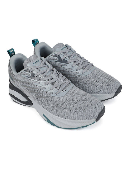 CAMP-SPUNKY Grey Men's Running Shoes