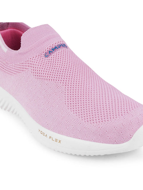 CAMP CALLIE Pink Women's Slip-ons
