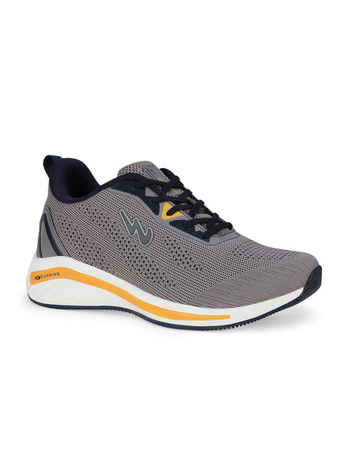 CAMP ERIK Grey Men's Running Shoes