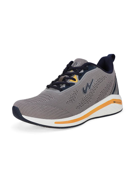 CAMP ERIK Grey Men's Running Shoes