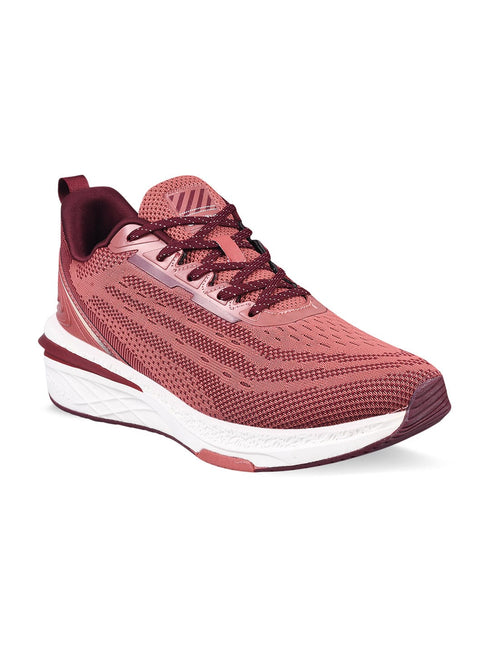 CAMP HANK Burgundy Men's Running Shoes